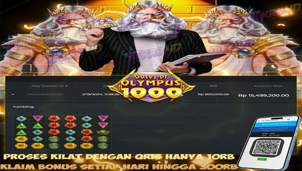 proses kilat dengan qris hanya 10rb klaim bonus setiap hari sampai dengan 300k
